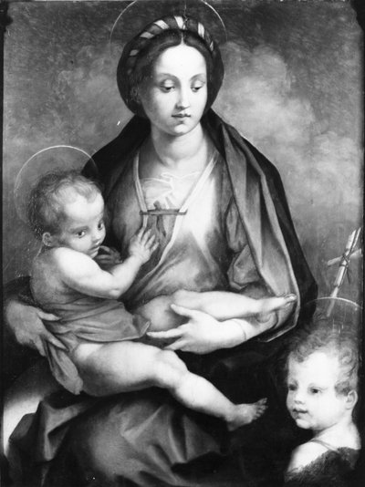 Madonna and Child with St. John by Andrea del Sarto